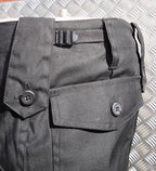 Black Military Style Combat  Cargo / Utility / Field Trousers Size 28"-32" - NEW