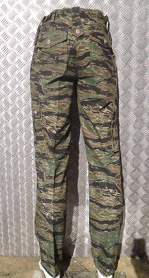 Tiger Camouflage Military Style Combat / Cargo Trousers Size 34"-38" - NEW