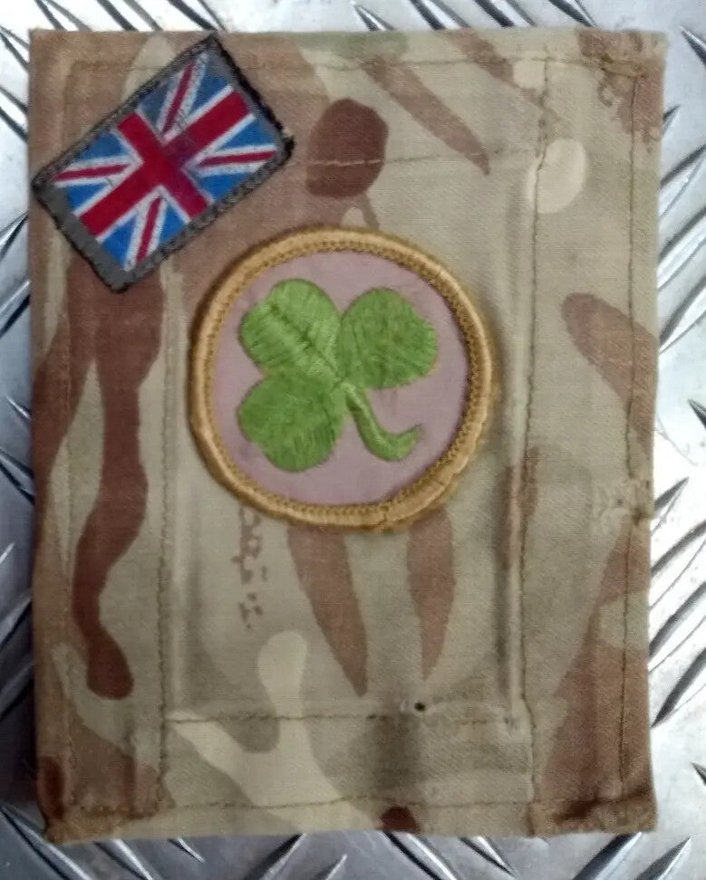 British Army TRF Patches on MTP Blanking Panels Various - Used
