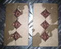 Genuine British Army Desert Camo CAPTAIN Rank Slides / Epaulettes - NEW