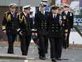 RN Jacket Class I & III Double-Breasted Naval with Anchor Buttons