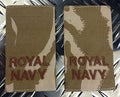 Genuine British Naval Desert ROYAL NAVY ABLE RATE Rank Slides / Epaulettes - NEW