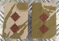 Genuine British Army Desert Camouflage LIEUTENANT Rank Slides x 10 Pairs - NEW