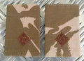 Genuine British Army Desert Camo 2nd LIEUTENANT Rank Slides / Epaulettes - NEW