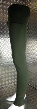 Long Johns Base Layer Cold Weather Thermal Underwear British Army Green Colour