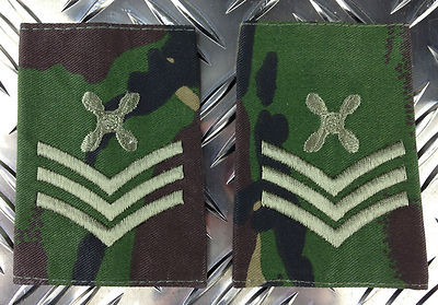 Genuine British Army CHIEF TECHNICIAN Rank Slides / Epaulettes - Brand NEW