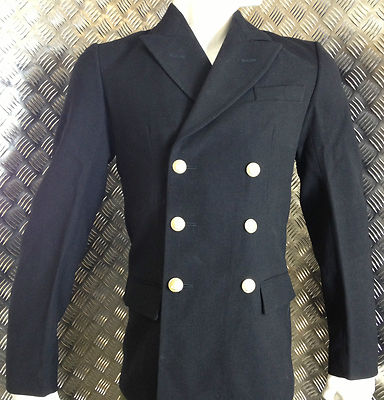 RN Jacket Class I & III Double-Breasted Naval with Anchor Buttons