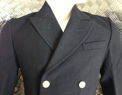 RN Jacket Class I & III Double-Breasted Naval with Anchor Buttons