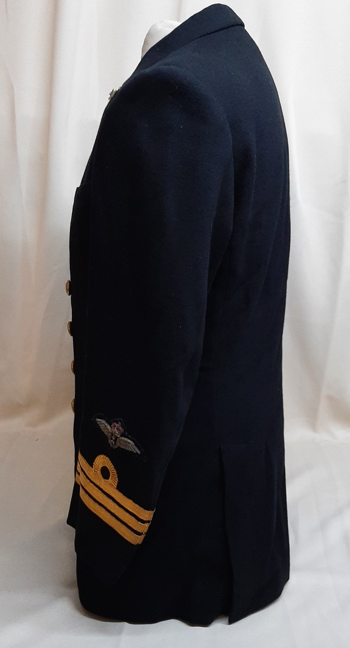 Naval Officers Jacket No1 British Royal Navy 80s pattern Commander Rank