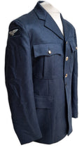 RAF Royal Air Force No1 Jacket With Selectable Rank Arm Badges / Patches (Other Air Ranks)