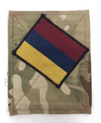 British Army TRF Patches on MTP Blanking Panels Various - Used