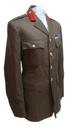 Officers FAD Jacket Staff / General Gorgets No2 British Army Number Two Dress Uniform