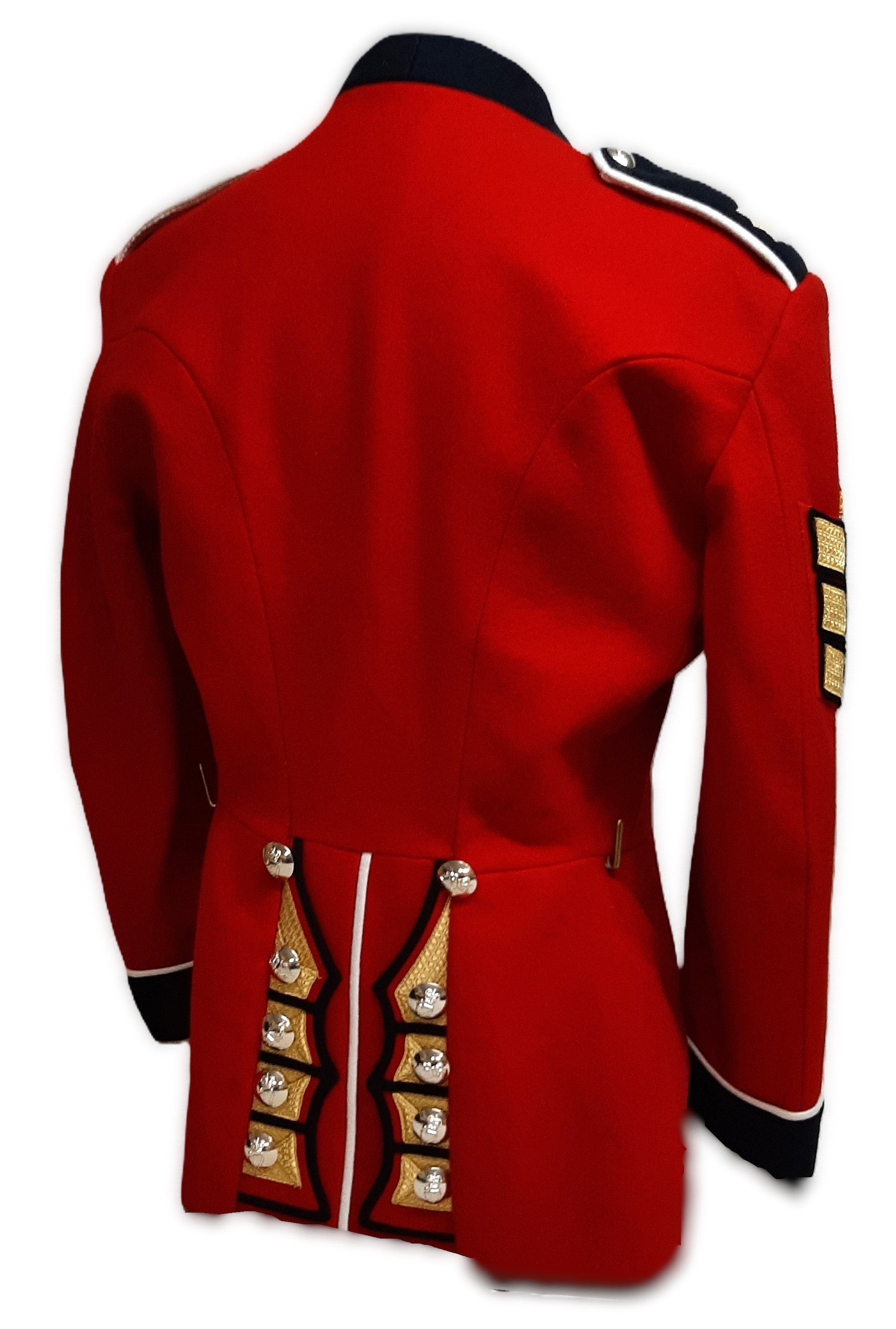 Irish Guards Ceremonial Red Tunic British Army Colour Sergeant Insignia 42"
