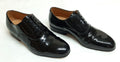 Service Shoes Patent British Military Oxford Shoes Plain Toe