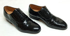 Service Shoes Patent British Military Oxford Shoes Plain Toe