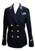 RN CPO Jacket Woman's British Royal Navy Chief Petty Officer Six Buttons