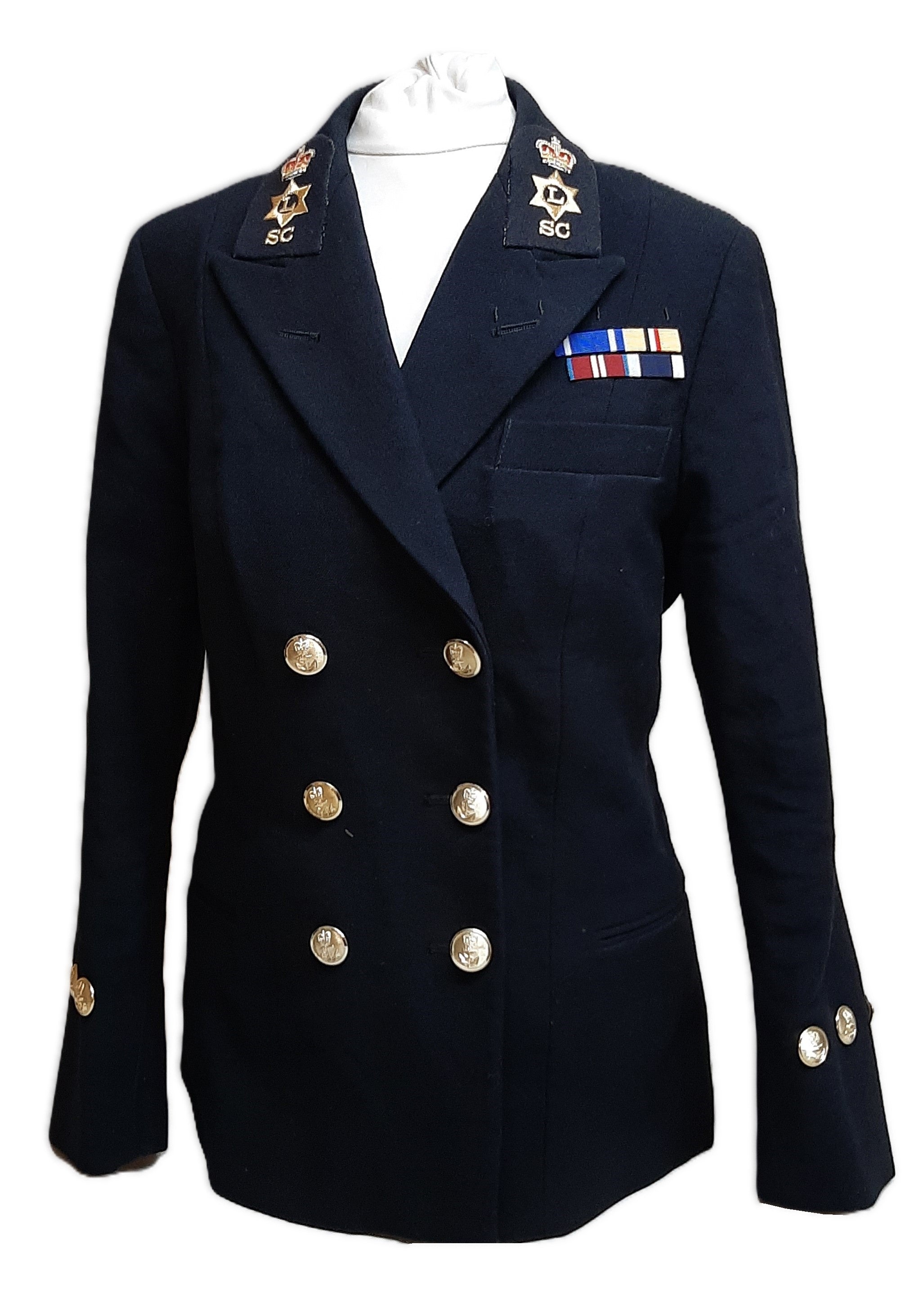 RN CPO Jacket Woman's British Royal Navy Chief Petty Officer Six Buttons