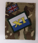 British Army TRF Patches on MTP Blanking Panels Various - Used
