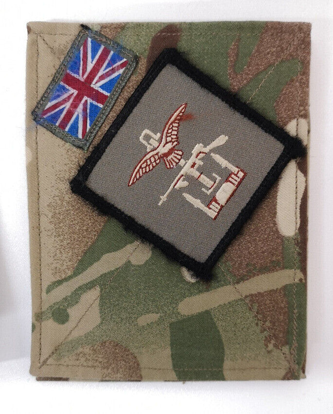 British Army TRF Patches on MTP Blanking Panels Various - Used