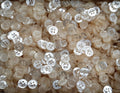 Buttons 10 Vintage 4 Hole for Dress Shirts Pearlesque Frosty Mint 10.2mm New Old Stock
