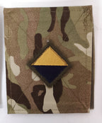 British Army TRF Patches on MTP Blanking Panels Various - Used