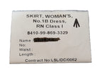 RN Officers Skirt No1B and Class 1 British Royal Navy WRNS