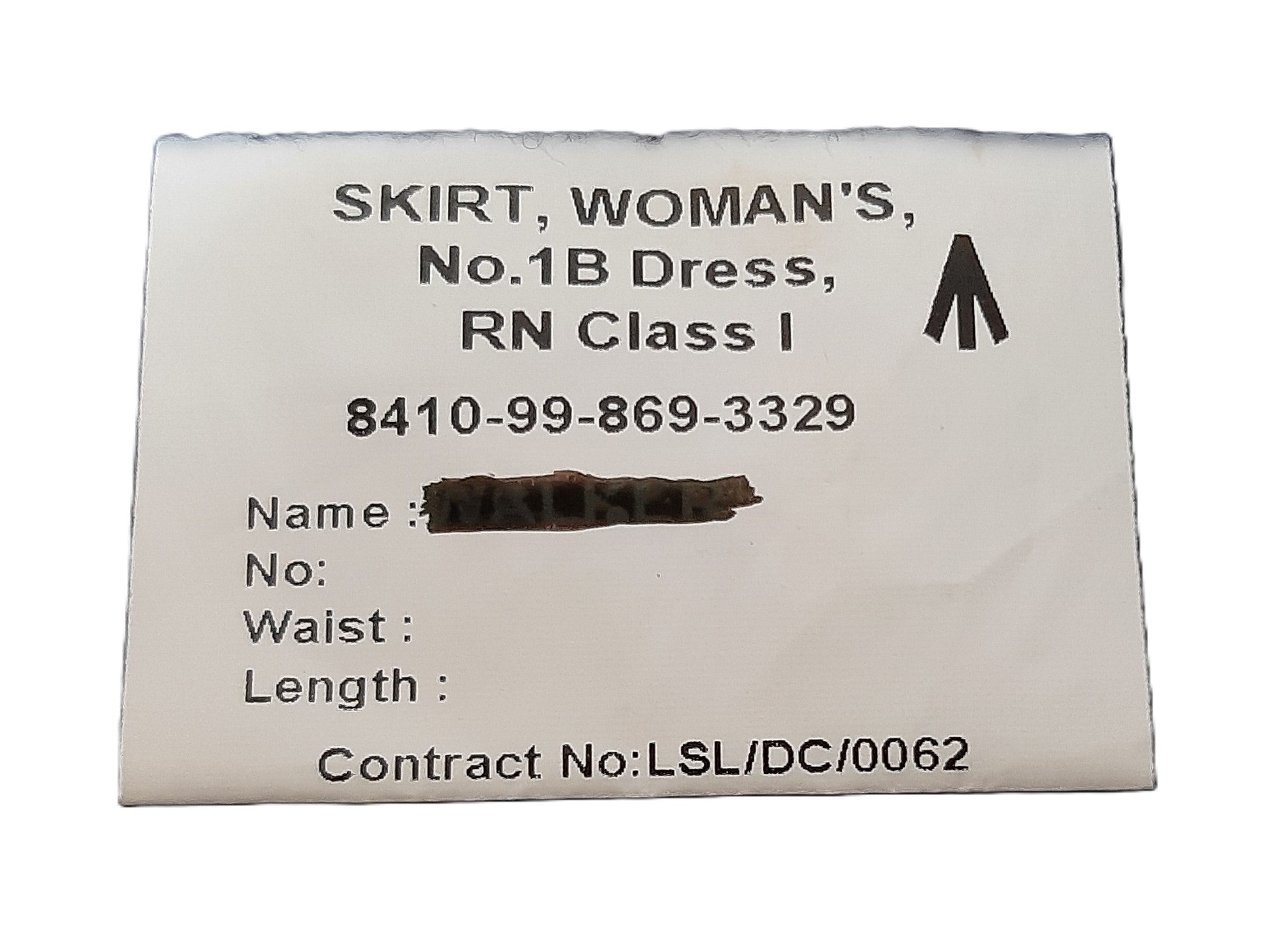 RN Officers Skirt No1B and Class 1 British Royal Navy WRNS