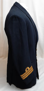 Naval Officers Jacket No1 British Royal Navy 80s pattern Commander Rank