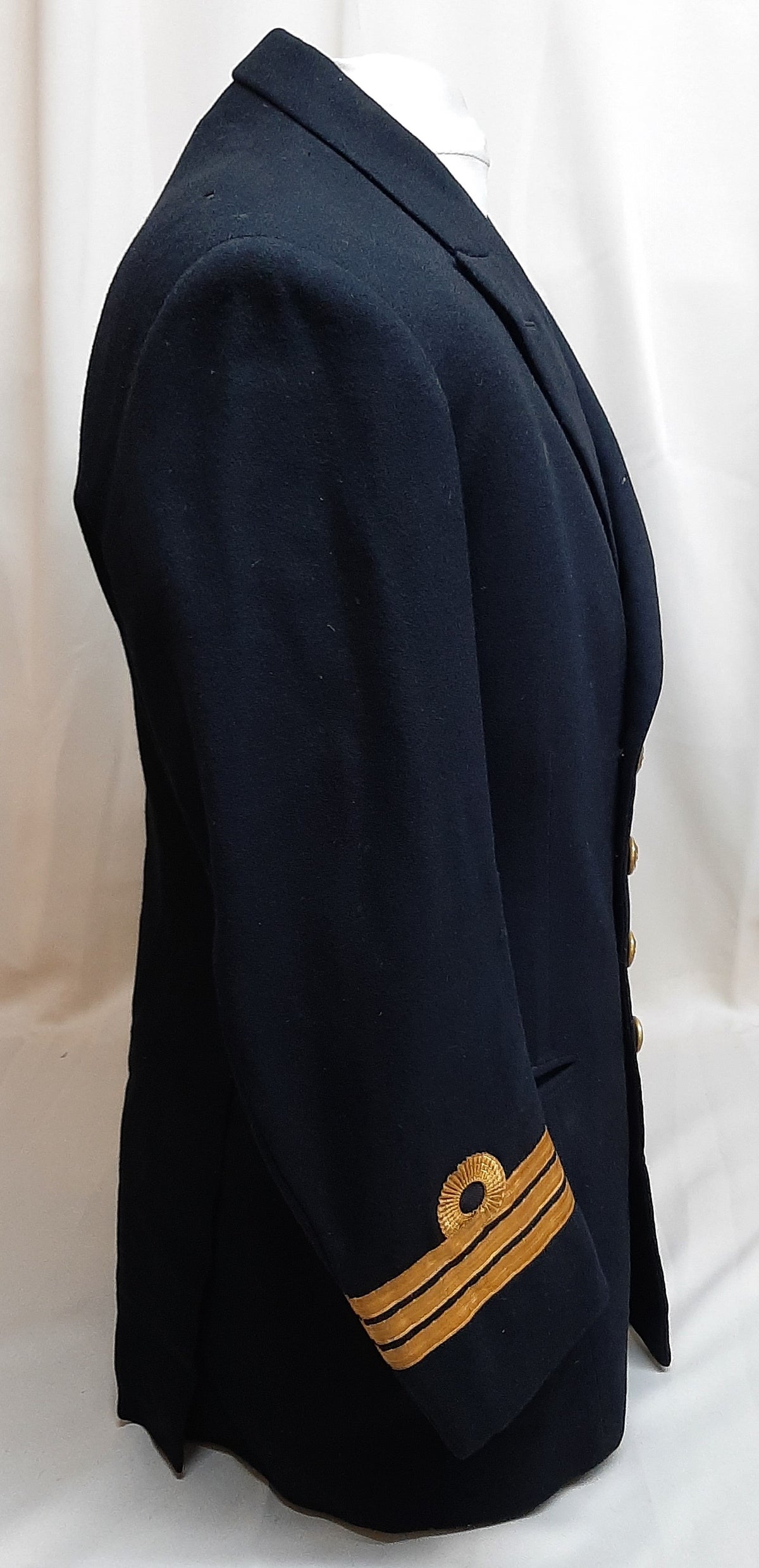 Naval Officers Jacket No1 British Royal Navy 80s pattern Commander Rank