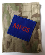 British Army TRF Patches on MTP Blanking Panels Various - Used