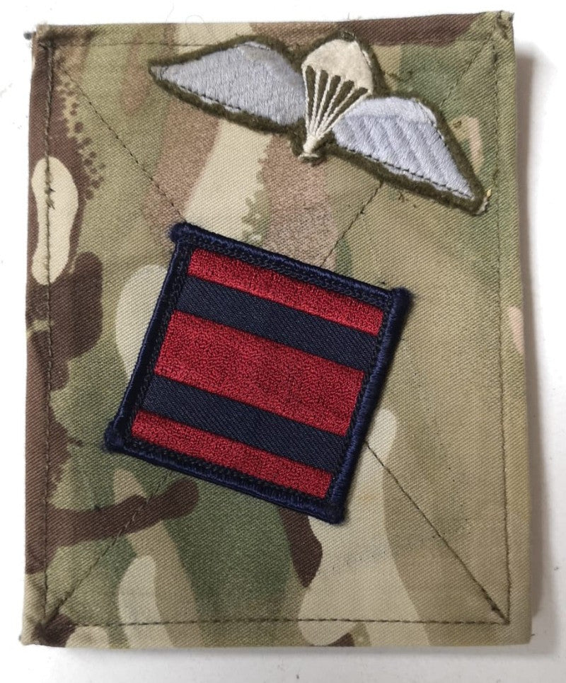 British Army TRF Patches on MTP Blanking Panels Various - Used