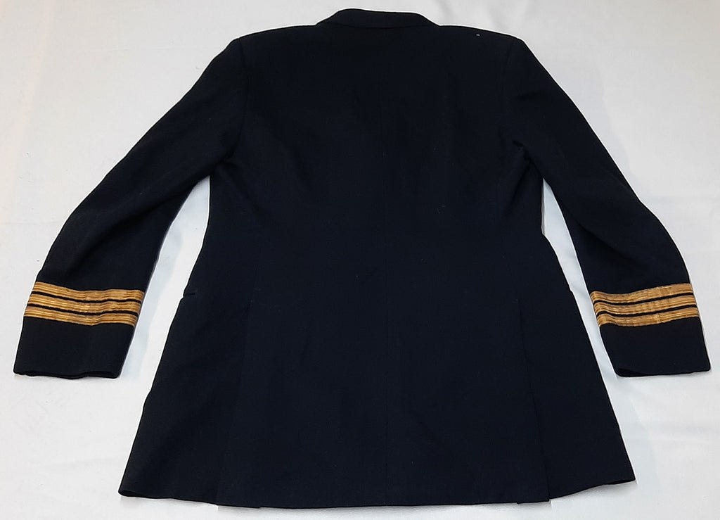 Naval Officers Jacket No1 British Royal Navy 80s pattern Commander Rank