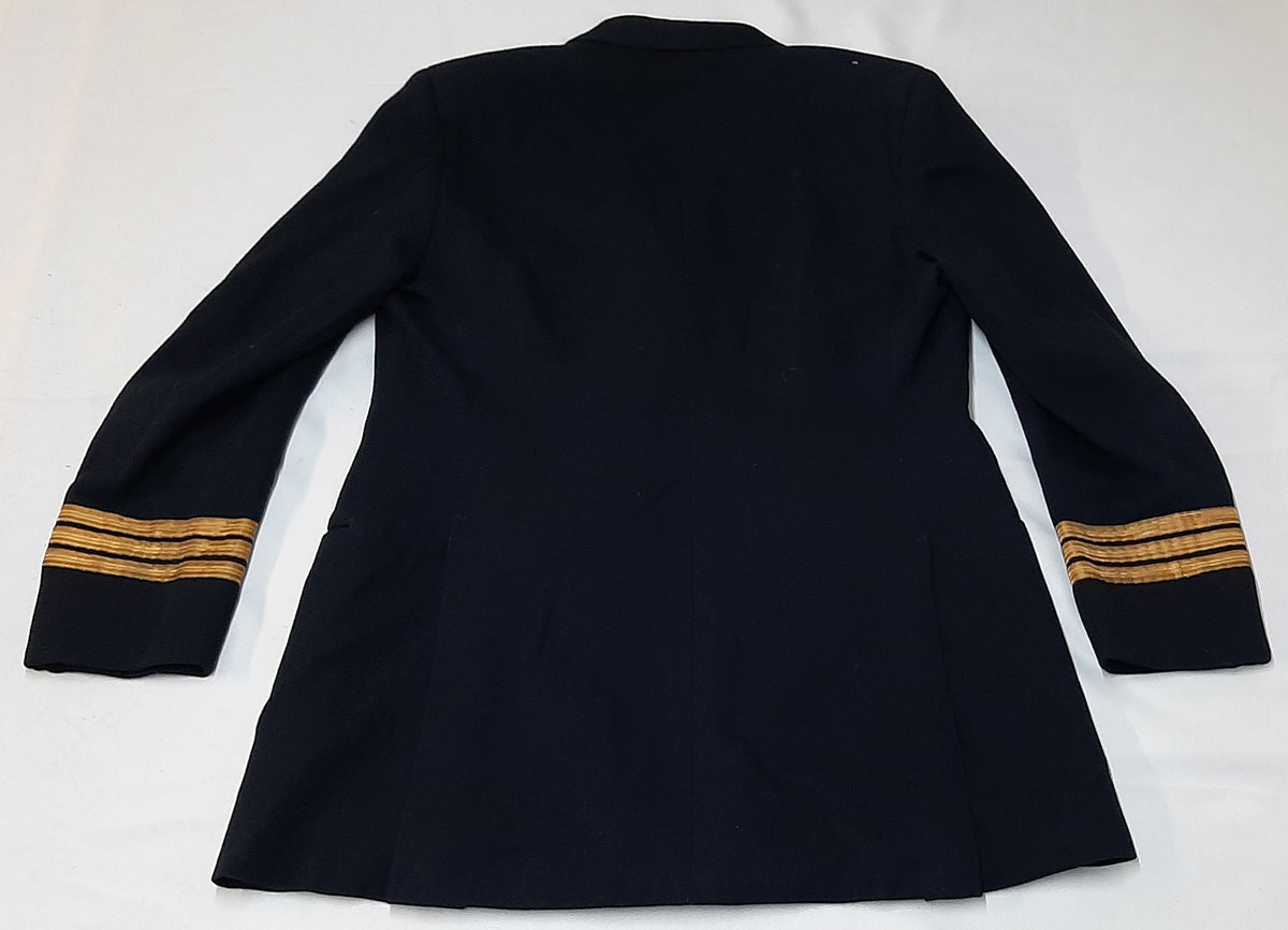 Naval Officers Jacket No1 British Royal Navy 80s pattern Commander Rank