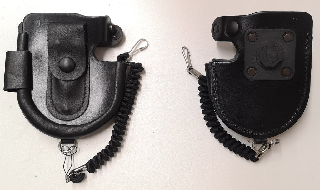 Leather PWL etc Handcuff Holder Various Styles