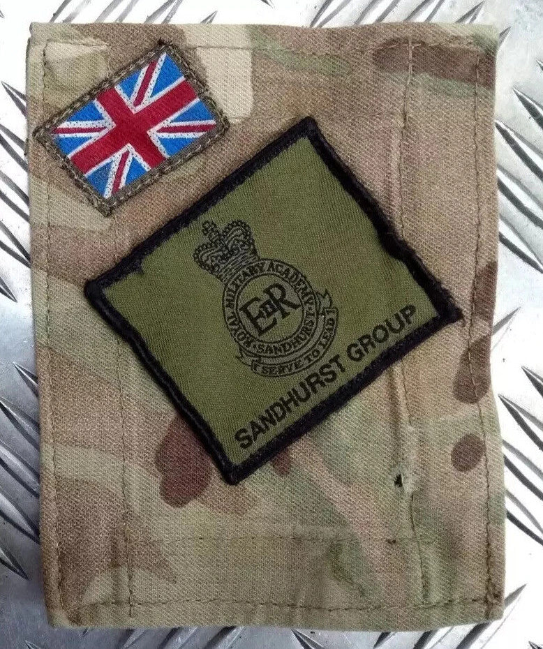British Army TRF Patches on MTP Blanking Panels Various - Used