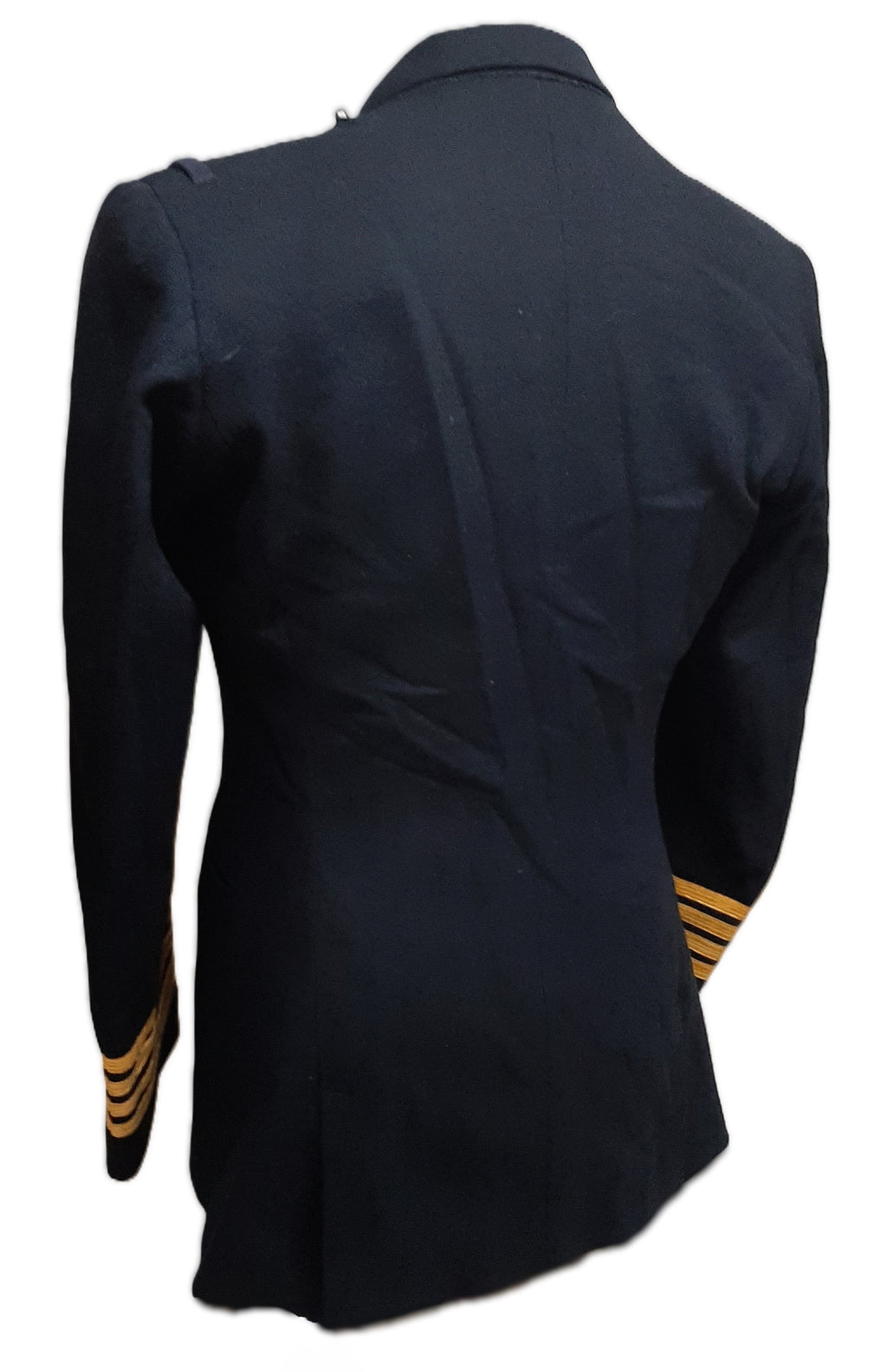 Vintage RN No1 Cartain Rank Jacket British Royal Navy 80s Pattern