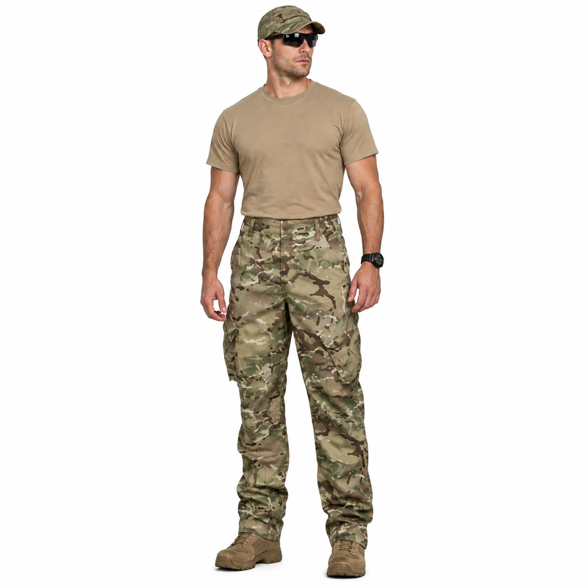 MTP Combat Trousers British Army Multi-Cam Pattern Lightweight Camo Combats G1