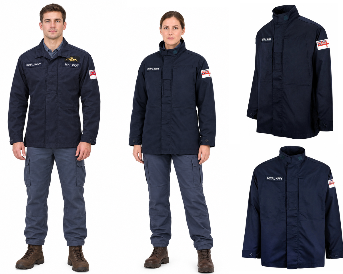 RN Combat Jacket British Royal Navy Warm Weather FR Fire Resistant