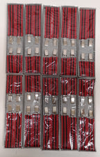 Retro Vintage Unisex Slim Clip-On Braces/Suspenders Adjustable. NEW x 10 pairs