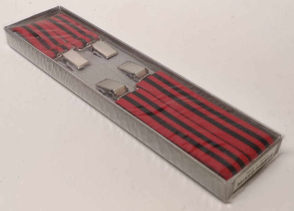 Retro Vintage Unisex Slim Clip-On Braces/Suspenders Adjustable. NEW x 10 pairs