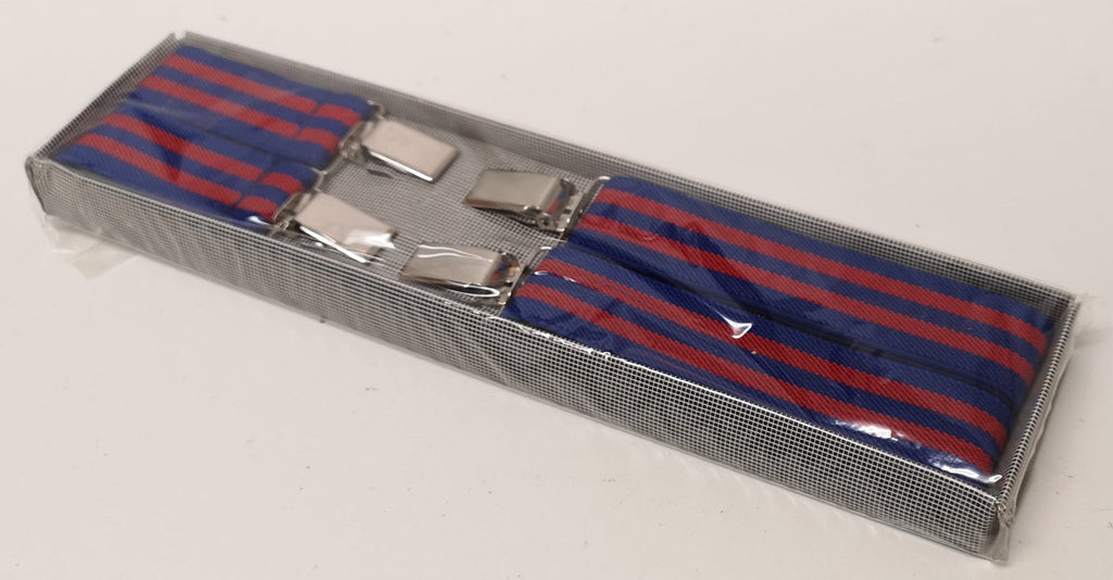Retro Vintage Unisex Slim Clip-On Elastic Braces / Suspenders - Adjustable