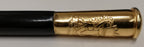 Swagger Stick with Bahrain Insignia Tip Short Cane