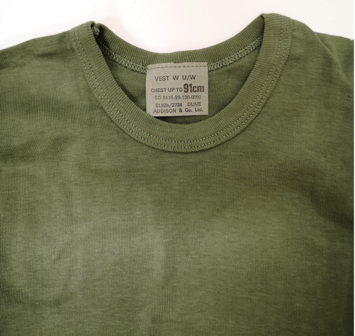 Genuine British Army Green Long Sleeve Cold Weather Top X-Small Very Warm - NEW