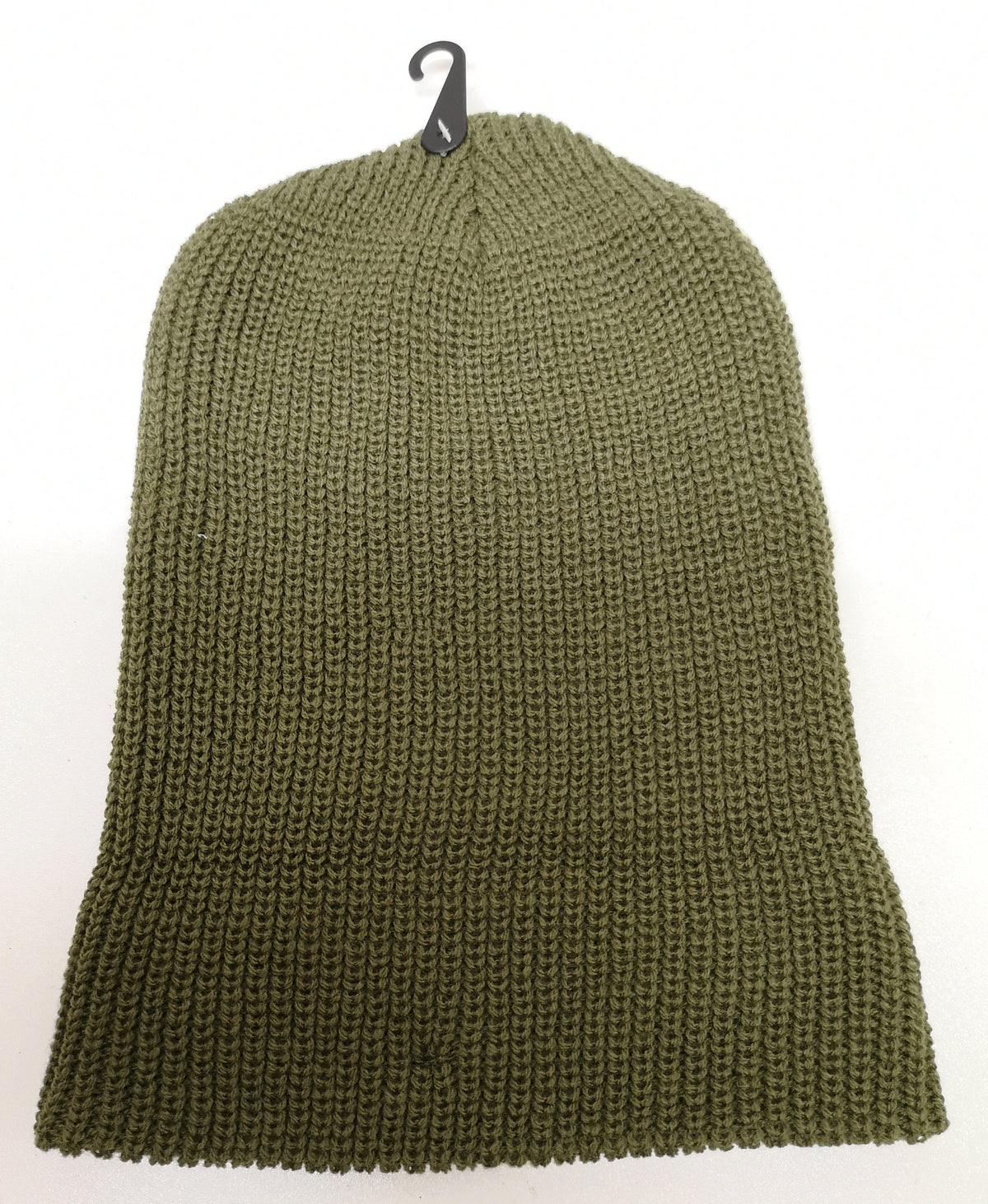 Army Green Knitted Beanie Hat / Watch Cap / Woolly Hat - One size - NEW