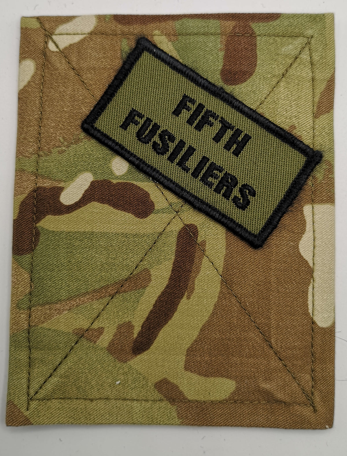 British Army TRF Patches on MTP Blanking Panels Various - Used