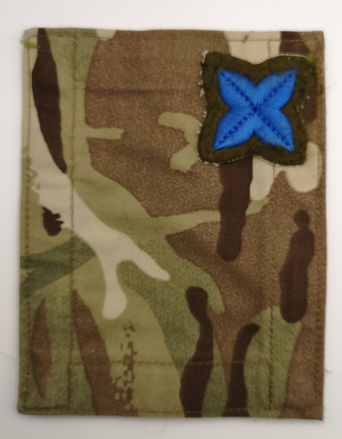British Army TRF Patches on MTP Blanking Panels Various - Used