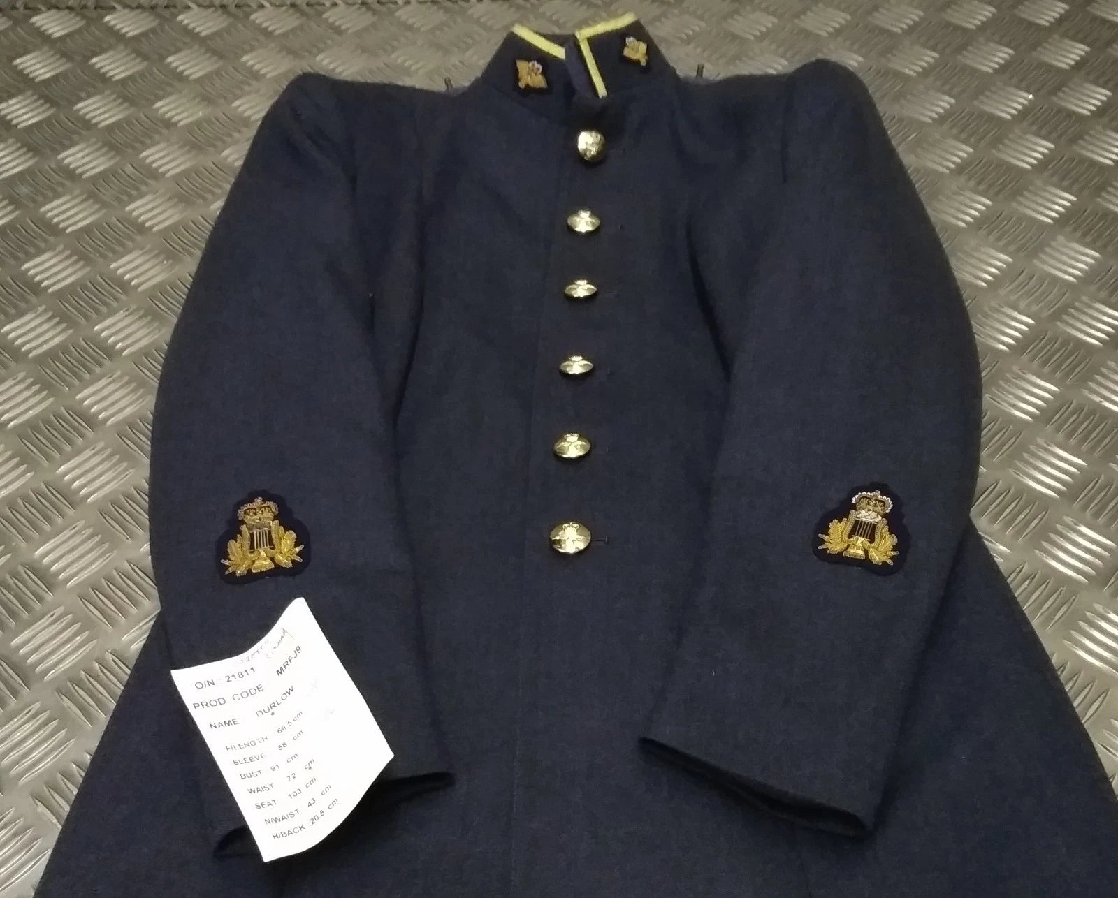 RAF No9 Dress Tunic /  Jacket Ceremonial Bandsman Uniform Royal AIr Force