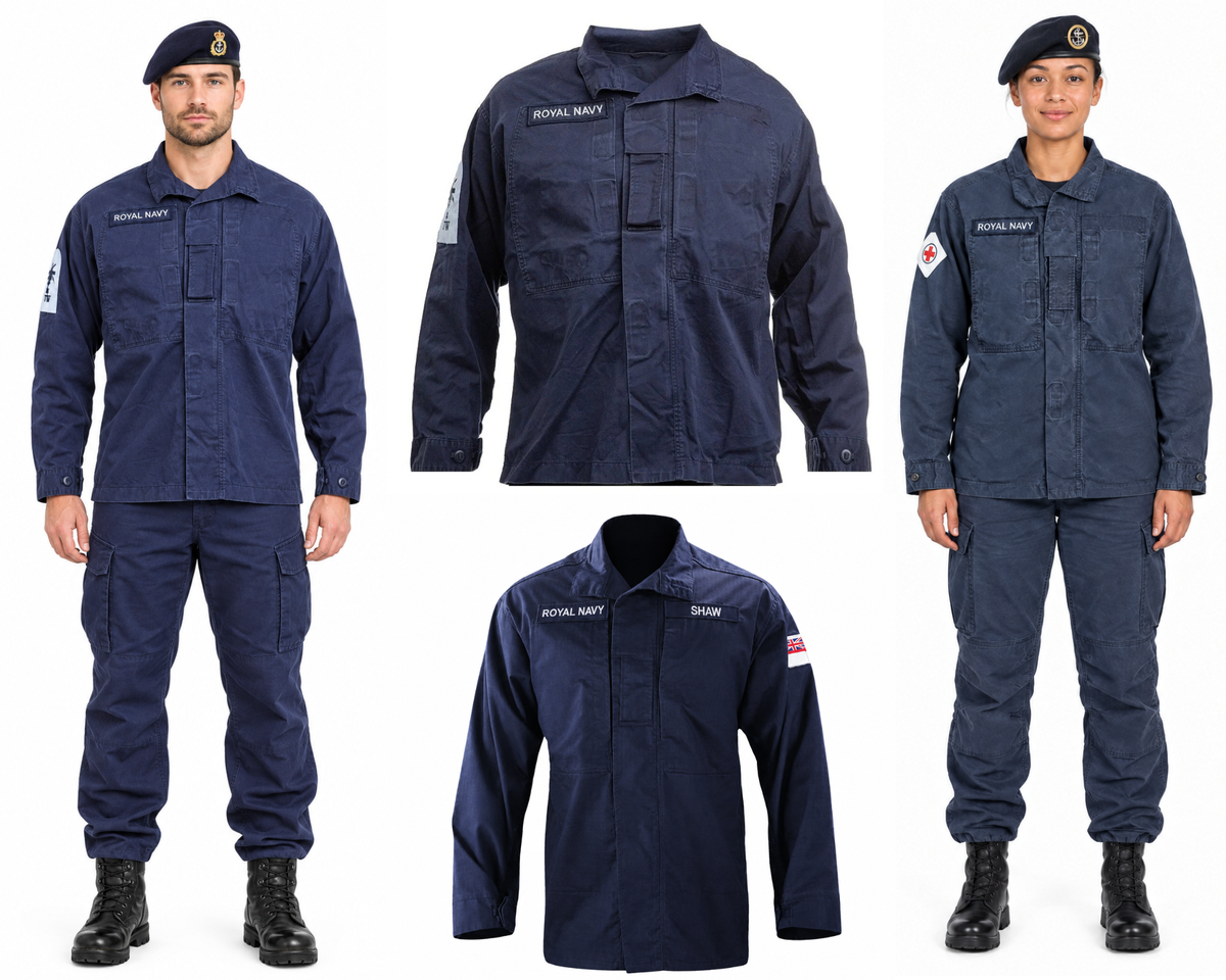 RN Combat Jacket Naval Warm Weather FR Fire Resistant British Royal Navy Grade 1