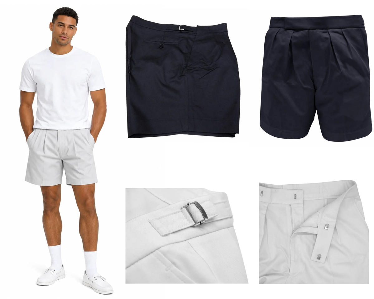 Royal Navy Shorts White or Naval Blue Mans Sailor's British RN Issue