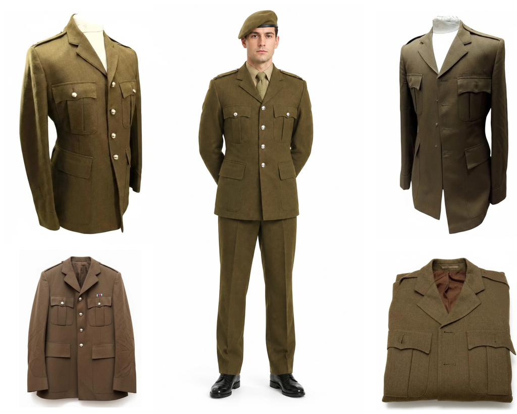 Fad No2 Jacket British Army No 2 Issue Uniform Tunic With or Without Buttons